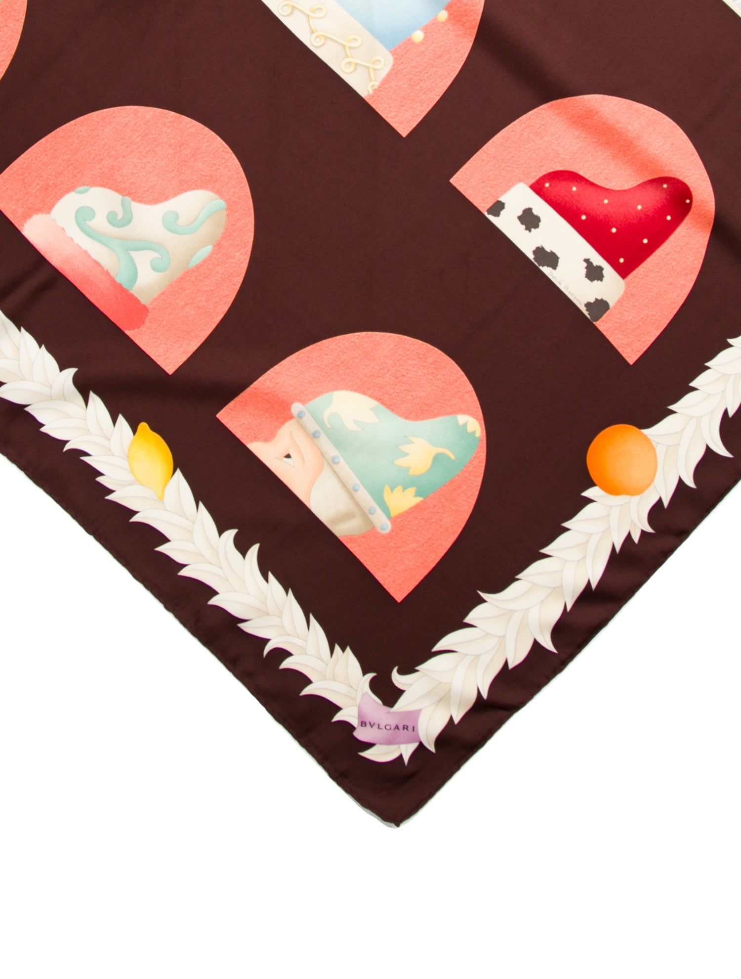 Bvlgari Silk Printed Scarf